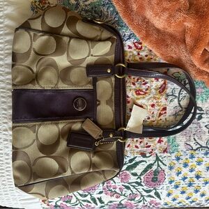 Vintage Coach Shoulder Bag Purse